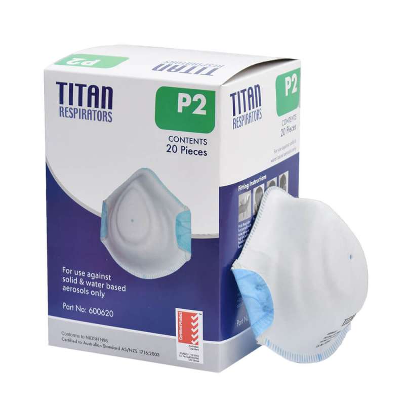 600620 Titan P2 N95 Moulded Respirator