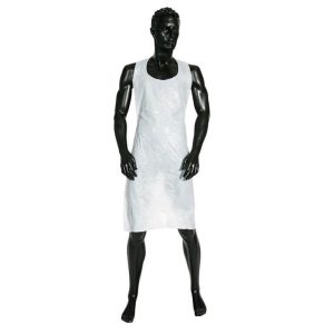 Disposable White Apron with Dispenser Box 85x130cm – 100 aprons