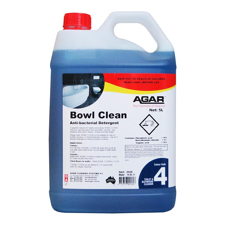 AGAR Bowl Clean 3 AGAR Bowl Clean 5L