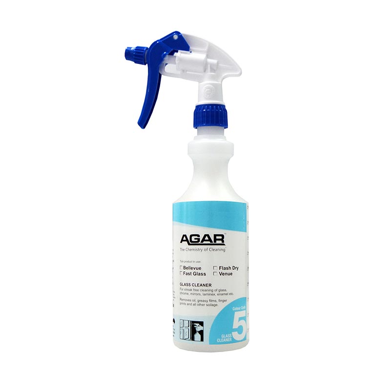 AGAR Glass Cleaner Bottles 3 AGAR Glass Cleaners Spray Bottle