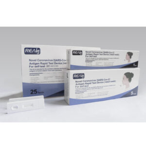 5 Pack Realy Tech Covid-19 Rapid Antigen Self Test Kit Nasal Swab