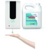 Sanitiser and Station Package Deal - Wall Mounted Station and Free 5L Gel 1 5L Sani and Station Package 2