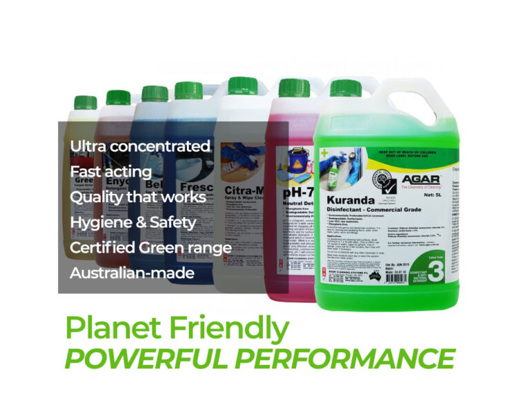 green cleaning range banner
